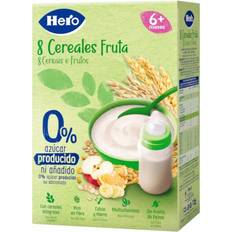 Cereales, Gachas y Avena Hero Baby Papilla 8 Cereales Fruta 340 g