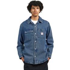 Overshirts - Rød Jakker LEVI'S Overgangsjakke 'TELEGRAPH' blue denim rød hvid