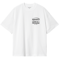 Carhartt WIP T-shirts Carhartt WIP Body Of Work T-shirt, White/Black