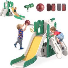 Playground Suteck 7 in 1 Toddler Slide with Climber