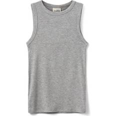 Grey Melange Top