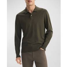 Viscosa Polos Theory Goris Long Sleeve Polo