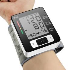 Greenzech Home Automatic Wrist Blood Pressure Monitor Voice Digital Oxygen Glucose Instrument