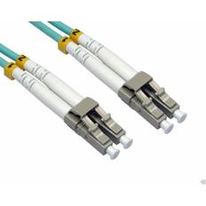 Kenable om3 aqua fibre optic lc