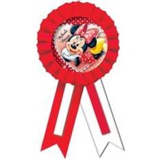 Rubans pour Cadeaux Disney Minnie Mouse Award Ribbon (Pack of 6) Rouge/Blanc/Multicolore