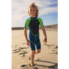 Green Wetsuits Mountain warehouse Kids Shorty 2. 5/2mm Wetsuit Green 13-14