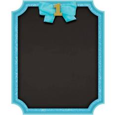 Calcomanías y Decoraciones de Pared Amscan Fibre 1st Birthday Chalkboard Sign