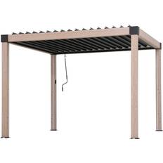 Sunjoy Matterhorn Multi Pergola 306x306 cm Oak