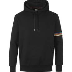 Paul Smith Striped Arm Hoodie Black