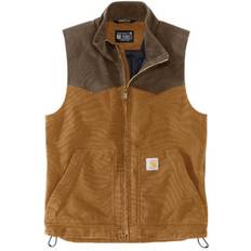 Carhartt Herr Arbetsvästar Carhartt Montana Duck Vest - Brown/Coffee