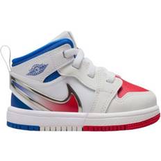 Children's Shoes Nike Jordan 1 Mid RM EasyOn TDV - White/Racer Blue/Siren Red