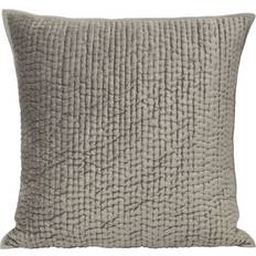Linen Pillows Paoletti Paoletti Brooklands Luxury Cushion Cover Silver, Grey