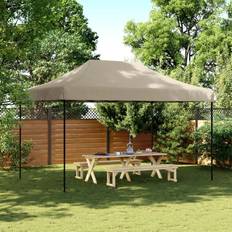 Grå Pavilloner vidaXL Foldbart Pop Up-Festtelt 440x292x315 cm Gråbrun