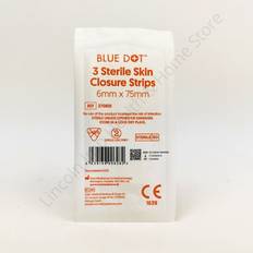Crest Hypoallergenic wound sutures 6mm of 3 strips