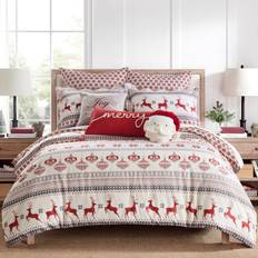 Duvet Covers Levtex Home Silent night set Duvet Cover Red, Gray