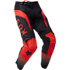 Röda Motorcykelbyxor Fox 180 Lean Extd Sizes Crossbyxor Fluorescerande Röd