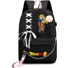 Unisex - Vattentät Skolväskor Bandai Anime Dragon Ball Daily Book Bag - Comfortable Printing