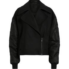 AllSaints Wool-Blend Orla Jacket black