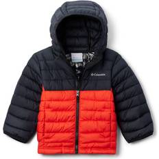 Ropa de niños Columbia Powder Lite II Hooded Jacket Toddler Boys' Spicy/Black, 2T