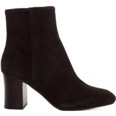 Dune London 'Ollave' Suede Ankle Boots Brown