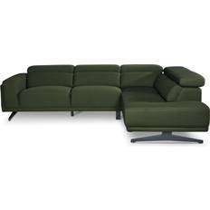 Brayden Studio Boduram Upholstered Corner Sectional 90cm Sofa 3 Seater