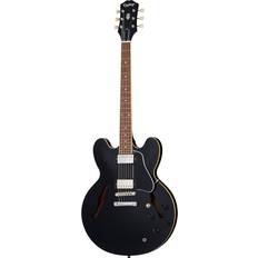 Epiphone Guitares Électriques Epiphone ES-335 Ebony Guitare semi-acoustique