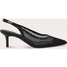 Fabric - Women Heels & Pumps Carvela Women's Heel Black Fabric Slingback Muse