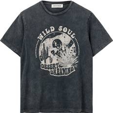 Sofie Schnoor Kleding Sofie Schnoor T-shirt Met Print - Antraciet