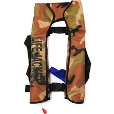 Swim & Water Sports XYTGOGO Green Camouflage Life Jackets Adult Auto Inflatable Buoyancy Vests