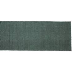 Wolle Matten Hay Moiré Runner 200 x 80 Emerald Green Grün