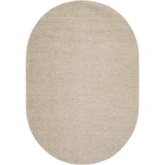 SoffaDirekt DIANA Ullmatta Oval Beige cm