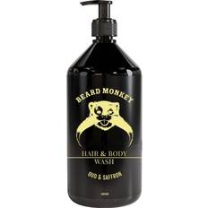 Beard Monkey Monkey Hair & Body Wash Oud & Saffron