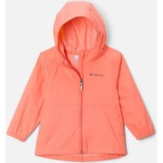 Nylon Vêtements de pluie Columbia Girls' Toddler Switchback II Jacket- Orange 3T