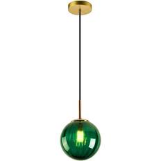 Fairmont Park Indoor Modern Ribbed Globe Pendant Lamp