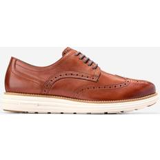 Men - White Oxford Cole Haan Men's Øriginal Grand Remastered Wingtip Oxford Shoes Brown