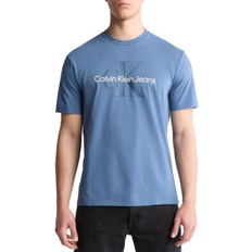 Calvin Klein T-shirts Calvin Klein Men's Classic-Fit Monogram Logo Graphic T-Shirt Blue Horizon