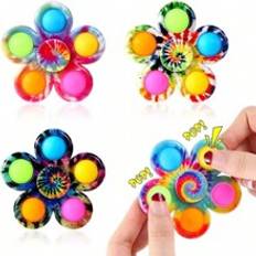 Shein 1pcNew Product Rat Killer Pioneer Color Gyroscope Rotating Fingertip Gyroscope Decompression Bubble Joy Decompression Toy, With Random Colors