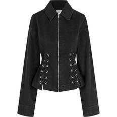Skjorter Global Funk Kaisea-G Denim Jakke Sort