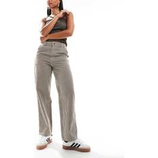 Brown - Women Trousers Dickies Hickory Pant W Mushroom Kvinde Mushroom Bukser hos Magasin