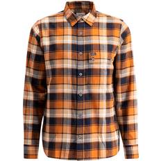 Lundhags Herren Hemden Lundhags Järpen Plaid Flannel Shirt Brick