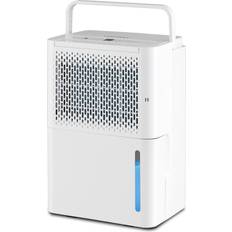 Costway 12l/d portable home dehumidifier quiet electric dehumidifier with 24h timer