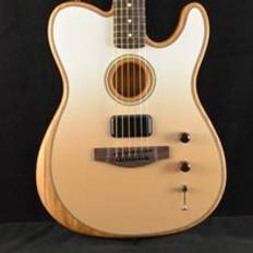 Musical Instruments Fender FINNEAS Signature Acoustasonic Player Telecaster Cappuccino met deluxe gigbag