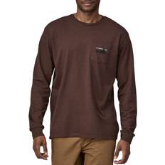 Fairtrade T-shirts Patagonia Men's '73 Skyline Organic T-Shirt, Medium, Brown