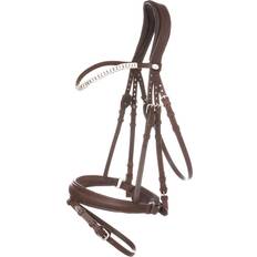 Barelle e Accessori Kavalkade Briglia anatomica da equitazione Everlyn Marron