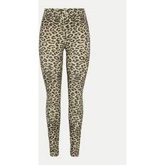 Naturale Collant Pieces Leggings - Beige