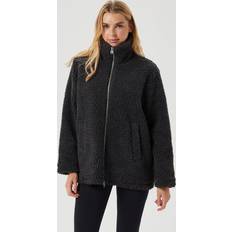 Björn Borg Women Outerwear Björn Borg Studio Pile Jacket Grey