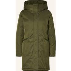 Tommy Hilfiger Men Coats Tommy Hilfiger Women's Nylon Mix Padded Parka - Khaki