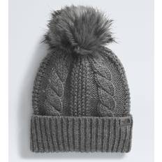 The North Face Accessories The North Face Women’s Oh Mega Fur Pom Beanie: Grey