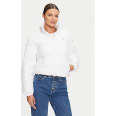 Tommy Jeans Overgangsjakke 'ESSENTIAL' hvid