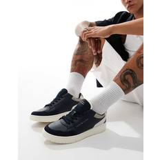 Tommy Hilfiger Bleu Chaussures Tommy Hilfiger Th Basket Core FM0FM05058 Sneakers - Bleu marine